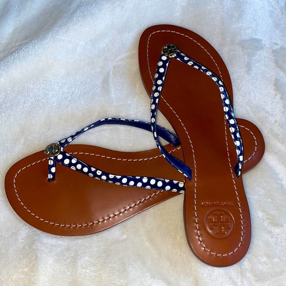 NWOT Tory Burch Polka Dot Sandals